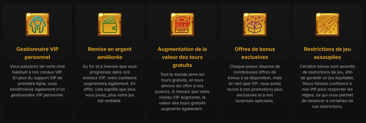 Horus casino VIP